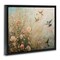 Stupell Industries Spring Meadow Birds Floater Framed Canvas Wall Art Design by Arlington Prints